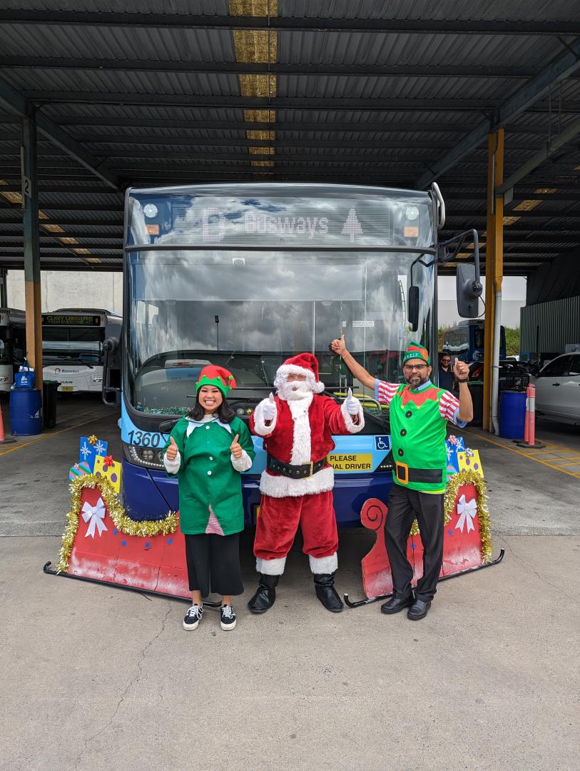 Blacktown elves and santa