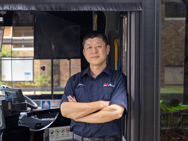 Busways Willoughby Bus Driver Ji Wang