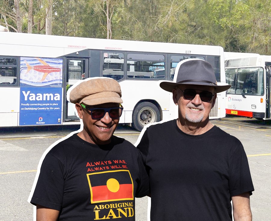 Kevin Duncan and Paul Haggith team up with Busways