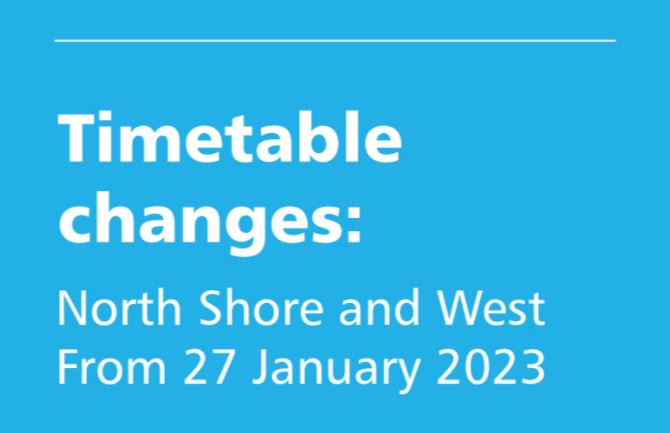 tile with timetable changes